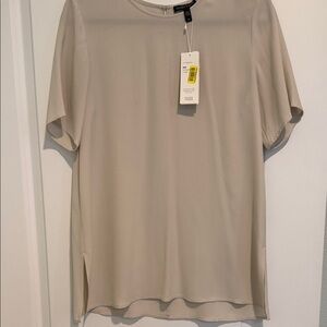 Eileen Fisher NWT Cream Blouse
